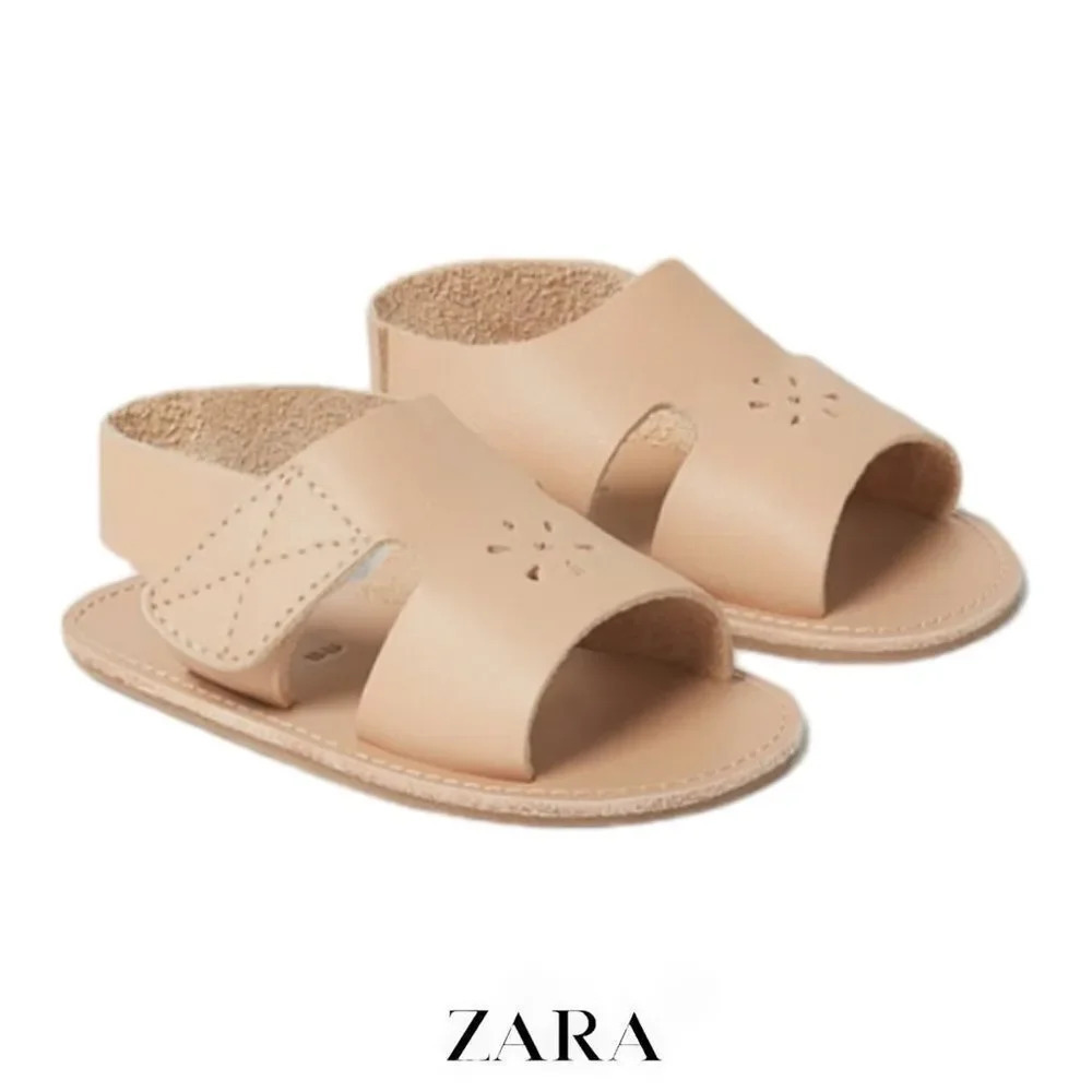 ZARA Kids | Pink | LEATHER SANDALS